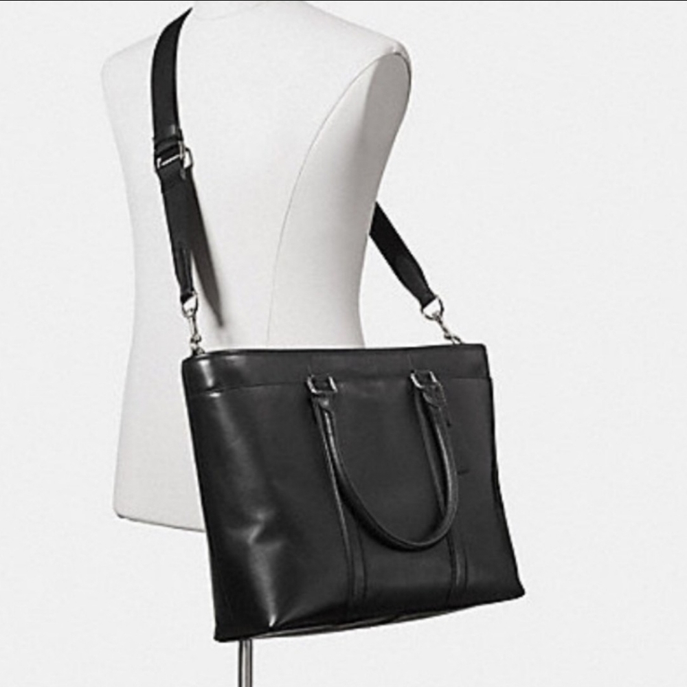 Coach Business Perry Black Metropolitan Tote